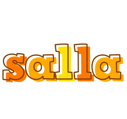 Salla desert logo