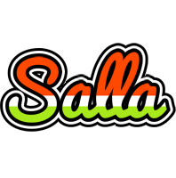 Salla exotic logo