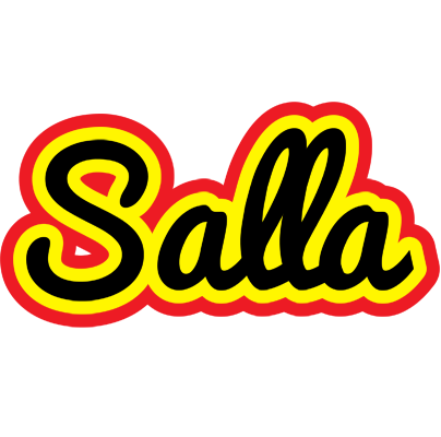 Salla flaming logo