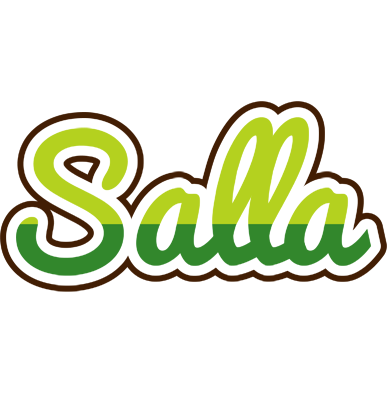 Salla golfing logo
