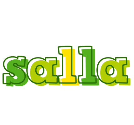 Salla juice logo