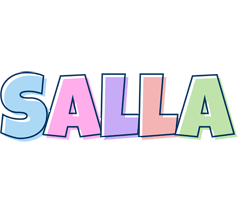 Salla pastel logo