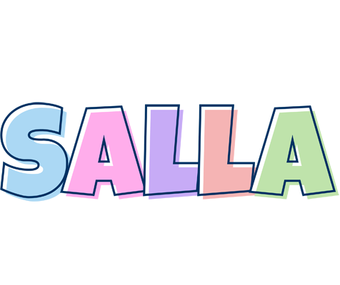 Salla pastel logo