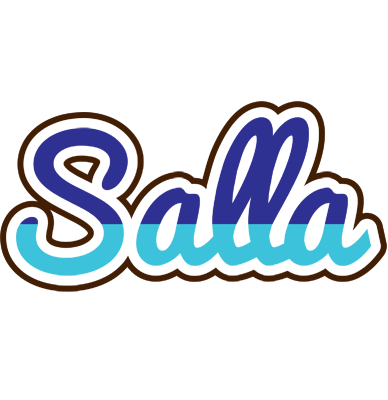 Salla raining logo