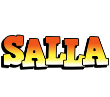 Salla sunset logo