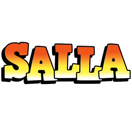 Salla sunset logo