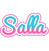 Salla woman logo