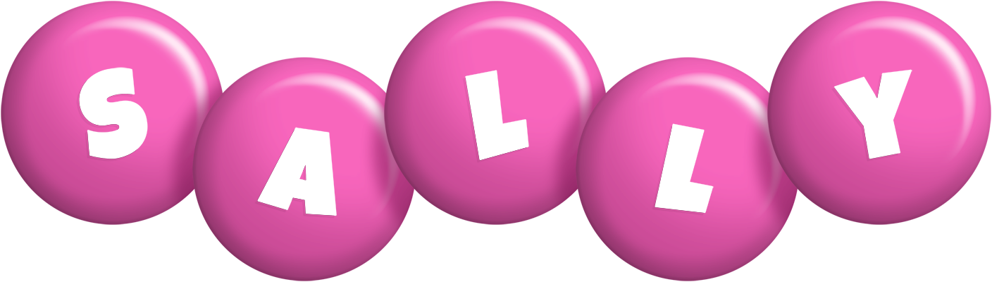 Sally candy-pink logo