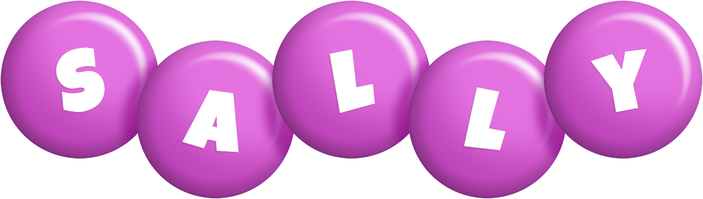 Sally candy-purple logo