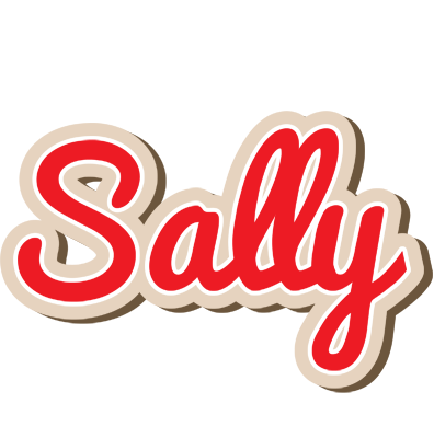 Sally chocolate logo
