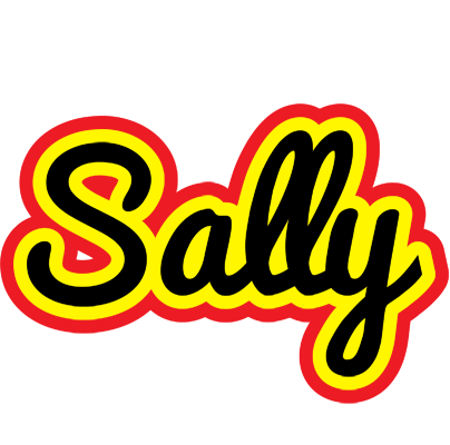 Sally flaming logo