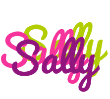 Sally flowers logo