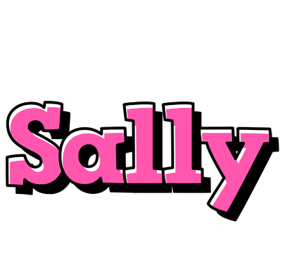 Sally girlish logo