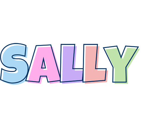 Sally pastel logo
