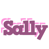 Sally relaxing logo