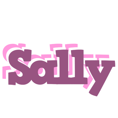 Sally relaxing logo