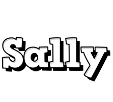 Sally snowing logo