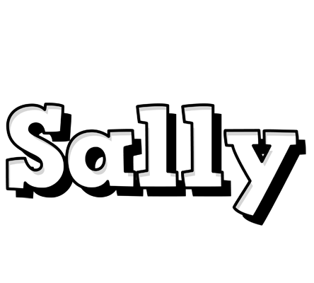 Sally snowing logo