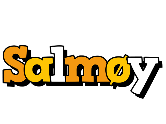 Salmøy cartoon logo