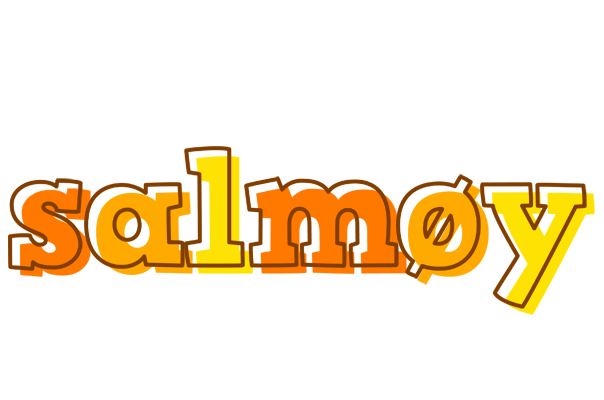 Salmøy desert logo
