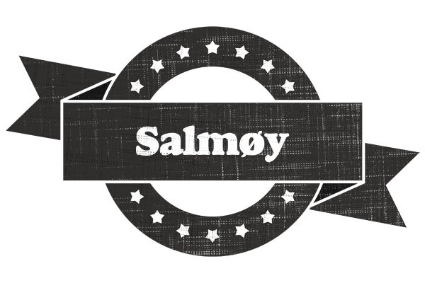 Salmøy grunge logo