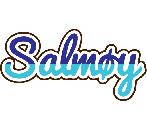 Salmøy raining logo