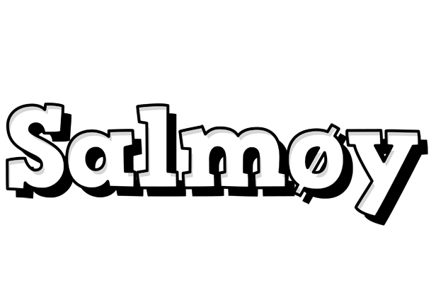 Salmøy snowing logo