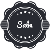 Salm badge logo