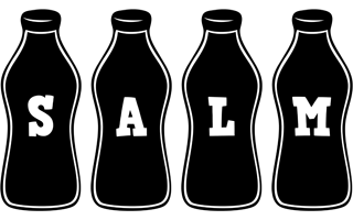 Salm bottle logo