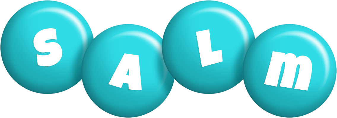 Salm candy-azur logo