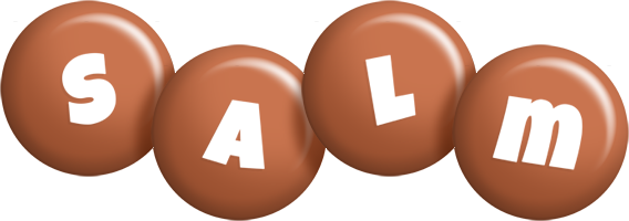 Salm candy-brown logo