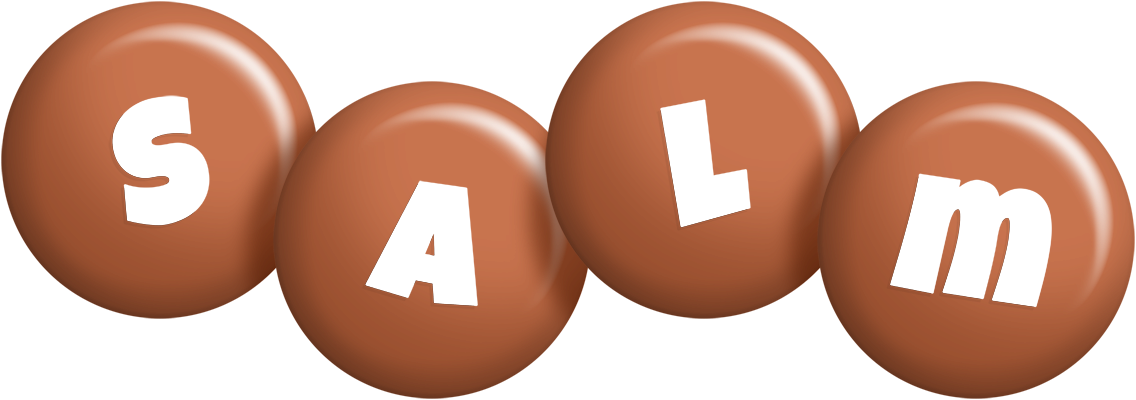 Salm candy-brown logo