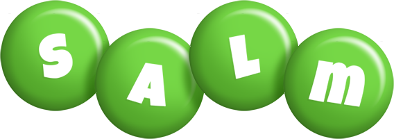 Salm candy-green logo