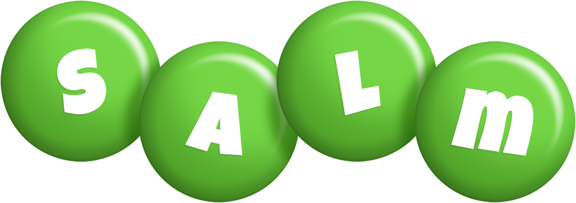 Salm candy-green logo
