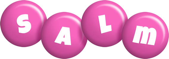 Salm candy-pink logo