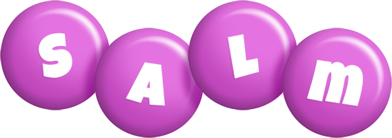 Salm candy-purple logo
