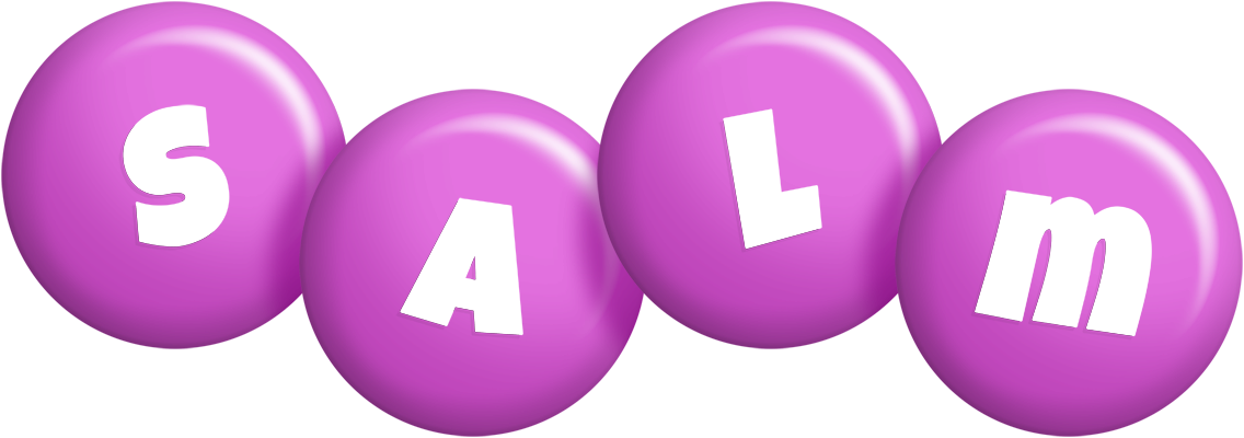 Salm candy-purple logo