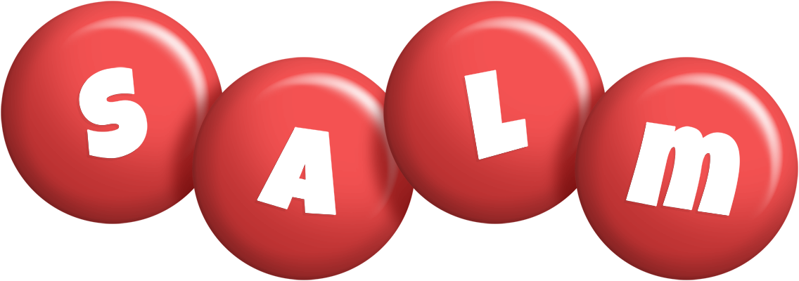 Salm candy-red logo