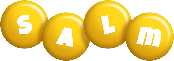 Salm candy-yellow logo
