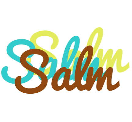 Salm cupcake logo