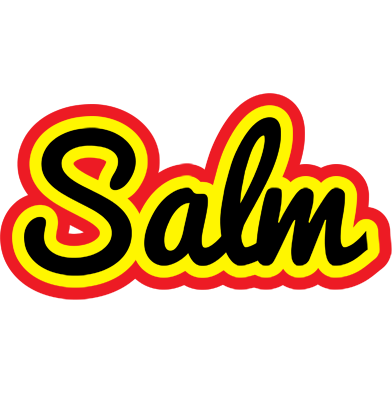 Salm flaming logo