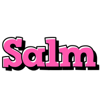 Salm girlish logo