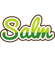 Salm golfing logo