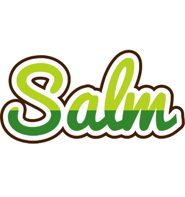 Salm golfing logo
