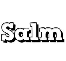 Salm snowing logo