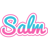Salm woman logo