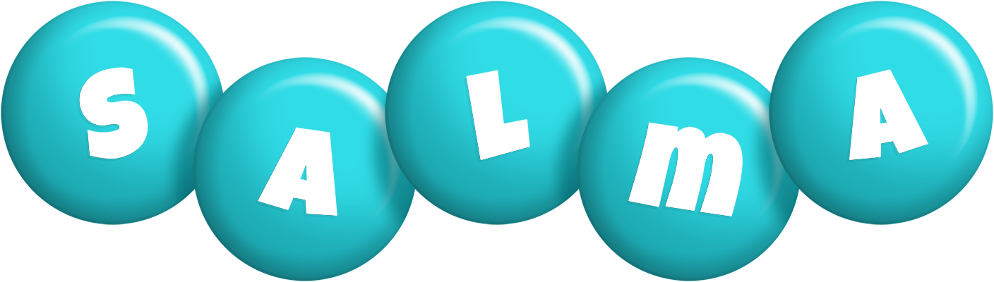 Salma candy-azur logo