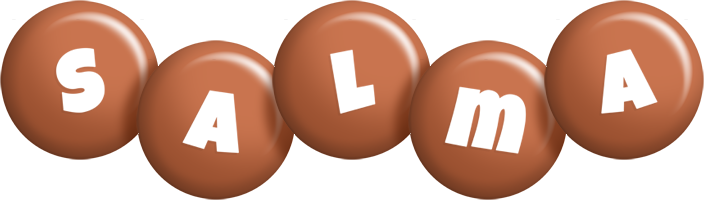 Salma candy-brown logo