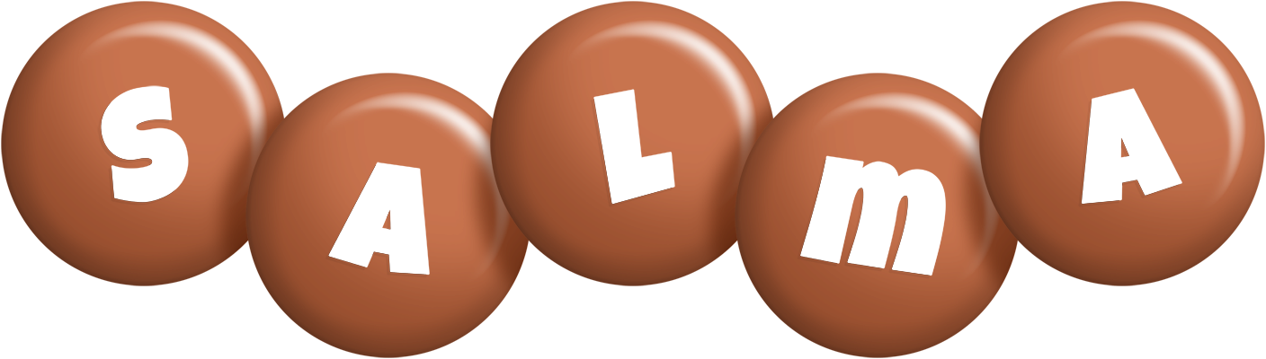 Salma candy-brown logo