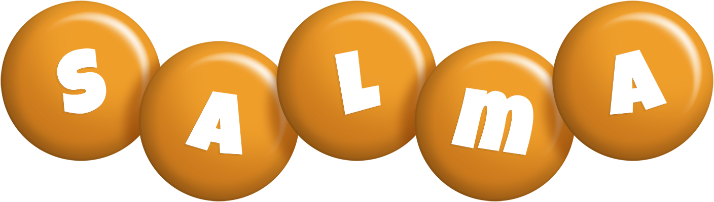 Salma candy-orange logo